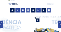 Desktop Screenshot of maquinasvitra.com.br